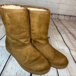 Ugg style brown boots